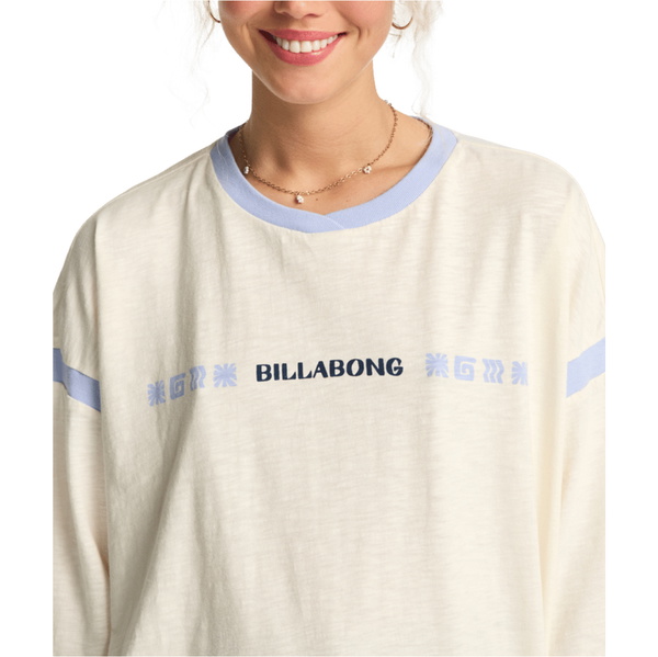 2026 Billabong Womens Water Dreams Knit Top EBJKT00123 - Salt Crystal